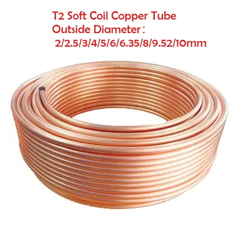 T2 Copper Tubing Soft Coil Red - Copper Wire Roll 评论和价格