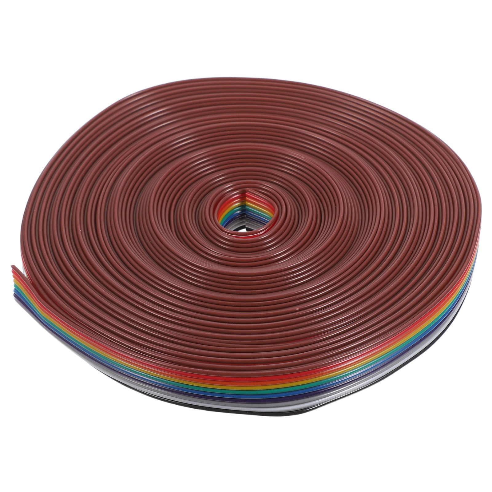 1 Roll Flat Ribbon Cable Idc 1 - Copper Wire Roll 评论和价格